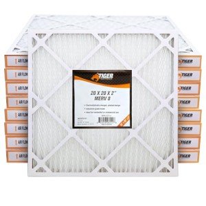 Tiger Tough MERV 8 20x20x2 Air Filter Pack