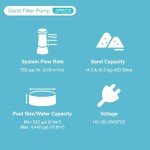 INTEX SX925 Sand Filter Pump for Pools