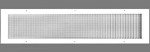 Premium Aluminum Eggcrate Return Air Grille - 8"x28