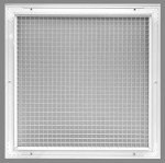 Premium Aluminum Eggcrate Return Air Grille - 8"x28