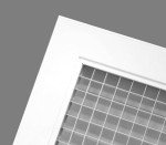Premium Aluminum Eggcrate Return Air Grille - 8"x28