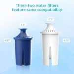 AQUA CREST Water Filter for Brita® Pitchers