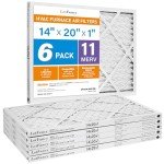 LotFancy MERV 11 Air Filters for Pets (6-Pack)
