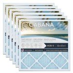 Cabana 12x12x1 Merv 11 Air Filter - 6 Pack