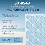 Cabana 12x12x1 Merv 11 Air Filter - 6 Pack