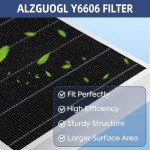 MERV 16 Activated Carbon Air Filter Replacement 20"x21"x5