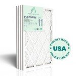 Accumulair Platinum MERV 11 Air Filter 4-Pack