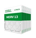 Mann+Hummel 18x24 MERV 13 Air Filter 6-Pack