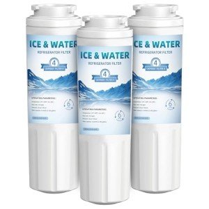 Universal Water Filter 3-Pack for Kitchen Appliances