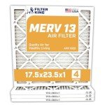 Air King 4-Pack MERV 13 HVAC Filters