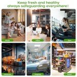 VTONCE 20x25x1 MERV 8 Air Filters Pack of 6