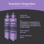 LG LT700P & Kenmore Water Filter 2-Pack