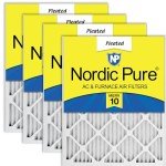 Nordic Pure 18x24x1 Pleated MERV 10 Air Filters