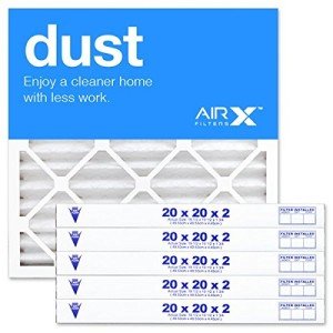 AIRx 20x20x2 MERV 8 Pleated Air Filters - 6 Pack