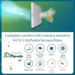 20x25x2 MERV 8 Furnace Filters - Pack of 3