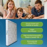 20x25x2 MERV 8 Furnace Filters - Pack of 3