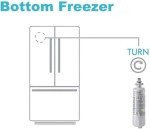 GOTICAL 3-Pack Replacement Water Filter for Kenmore 9690