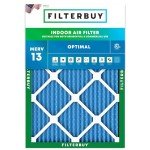 Filterbuy 24"x30" MERV 13 Pleated Air Filter