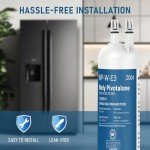 Wely Pivotalone WP-W-E3 Compatible Water Filter 3-Pack