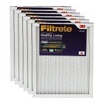 Filtrete 20x25x1 Allergen Filter, 6 Pack