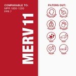 MERV 11 Pleated Air Filters, 6 Pack