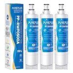 PUREPLUS Refrigerator Water Filter Replacement, 3-Pack