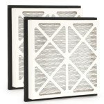 MERV-13 20x20x3 Pleated Air Filters - 2 Pack