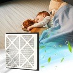 MERV-13 20x20x3 Pleated Air Filters - 2 Pack