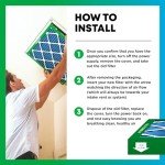 24x25x1 MERV 13 Air Filter - Optimal Defense