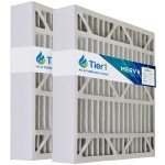 Tier1 MERV 8 Air Filters 20x25x6 - 2 Pack