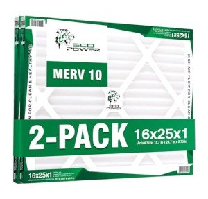 SendBliss MERV 10 Air Filters 16x25x1 (2-Pack)