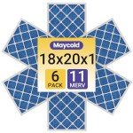 Maycold 18x20x1 MERV 11 Air Filters (6-Pack)