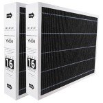 MERV 16 Furnace Filter for Lennox Y6604, 2 Pack