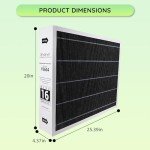 MERV 16 Furnace Filter for Lennox Y6604, 2 Pack