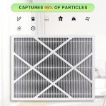 MERV 16 Furnace Filter for Lennox Y6604, 2 Pack