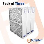 20x24x4 Pleated Air Filter MERV 11, 3 Pack