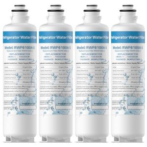 Bosch Water Filter Replacement - 4 Pack