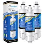 EXCELPURE Replacement Refrigerator Water Filter 3-Pack