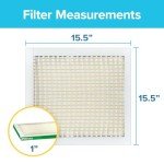 Filtrete 15.5x15.5 Air Filter, 4-Pack