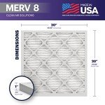 BNX TruFilter 20x20x1 MERV 8 Air Filters (12-Pack)