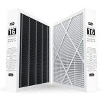 20x25x5 MERV 16 Air Filter - 2 Pack
