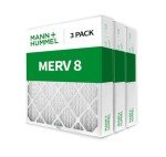 Mann+Hummel 20x24x4 MERV 8 Air Filters 3 Pack