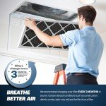 BNX TruFilter MERV 12 Odor Defense Air Filter 2-Pack