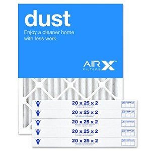 AIRx 20x25x2 MERV 8 Pleated Air Filter 12-Pack