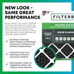 24x30x1 MERV 8 Air Filter Odor Eliminator (6-Pack)