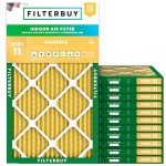 20x36 Air Filters MERV 11 Allergen Defense 12-Pack