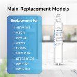 Overbest GE® RPWFE Refrigerator Water Filters (2 Pack)