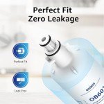 Overbest GE® RPWFE Refrigerator Water Filters (2 Pack)