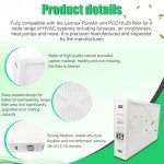 Merv 16 High Efficiency Filter for Lennox 16x26