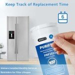 PURIFRIZ 3-Pack Water Filter for Fisher & Paykel